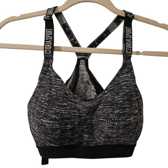 Victoria’s‎ Secret Sport “Incredible Lightweight” Racerback Sports Bra 34B Gray - Picture 1 of 5